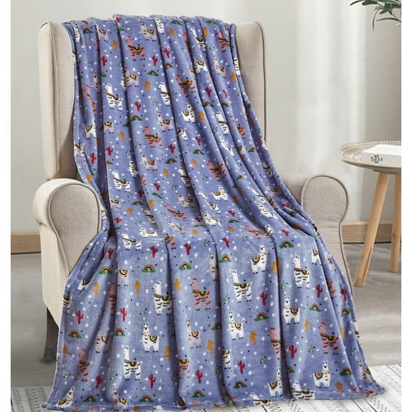 KiuLoam Cute Llama Geometic Lightweight Plush Microfiber Blanket Warm Cozy Couch Bed TV Blanket Throw Blanket for All Season 60x80 for Kids Adults KiuLoam Cute Llama Geometic Lightweight Plush Microfiber Blanket Warm Cozy Couch Bed TV Blanket Throw Blanket for All Season 60x80 for Kids Adults